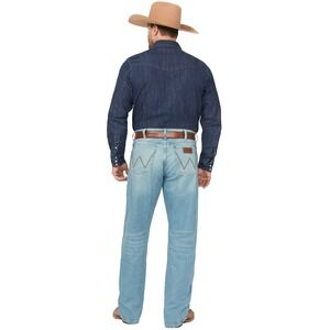 Wrangler Retro Relaxed Bootcut Midland Jeans Mens 36X34 Western Cowboy Rodeo NEW